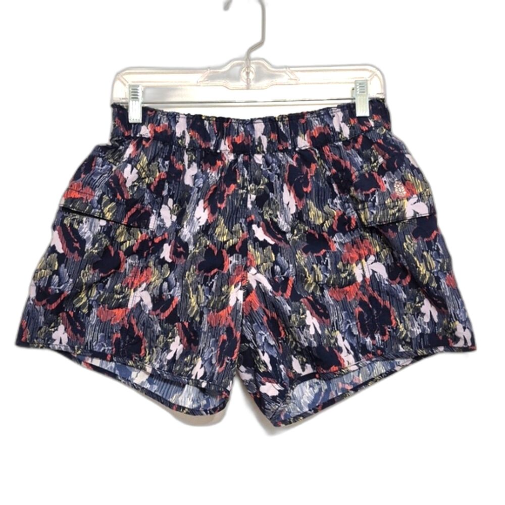 Free People Movement FP In The Wild Print Shorts S Water Repellant Lightweight